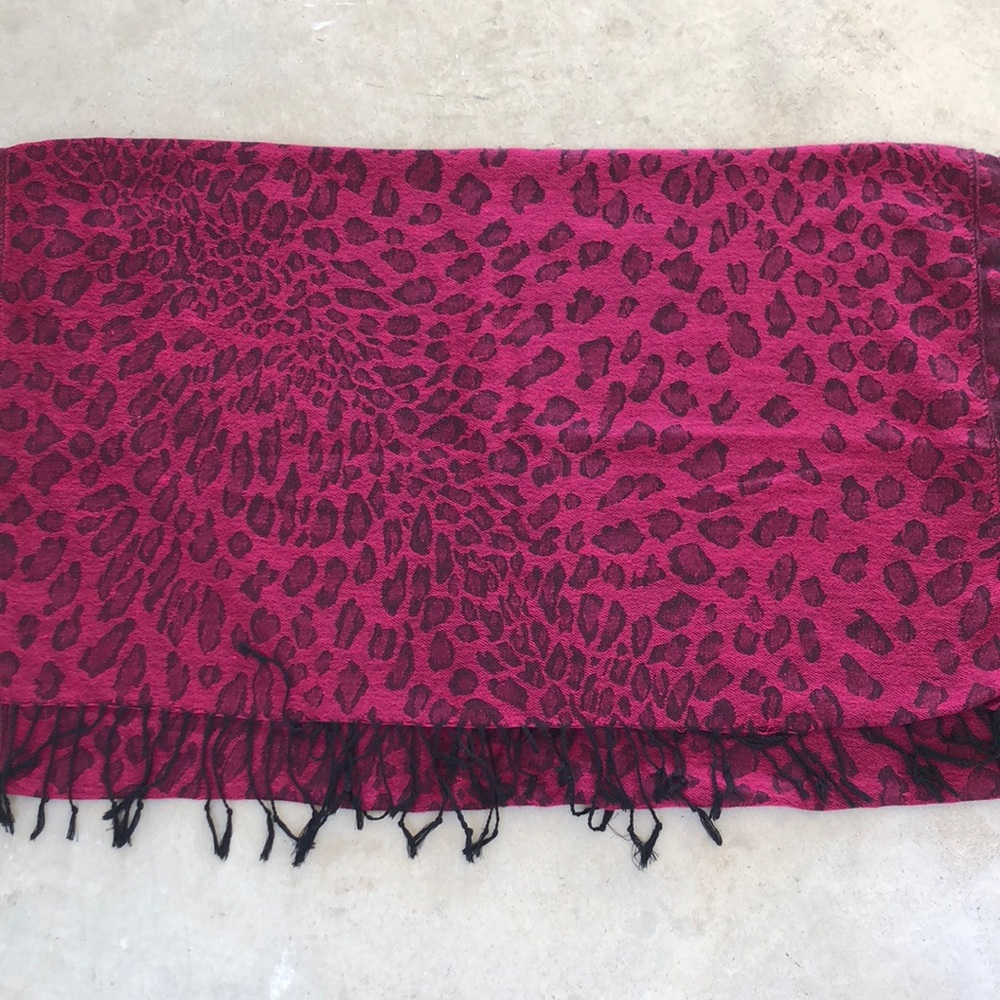 Leopard Print Scarf